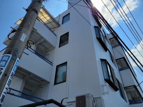 Mマンション様の雨漏り対応外壁部分改修工事