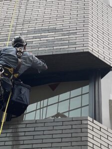 Iビル様　外壁タイル打診調査工事