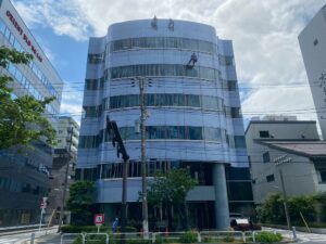 Oビル様　外壁タイル打診調査工事